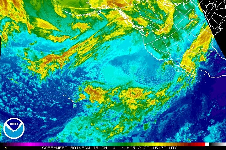 Northeast Pacific Sector Infrared